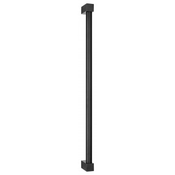 Deurgrepen paar Eric Kuster BOBBY EK500 PA set grepen 500 mm inclusief paarsgewijze bevestiging PVD mat zwart RVS-304