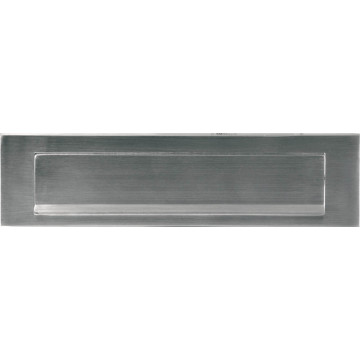 Buitenbriefplaat TIMELESS F535 massief briefplaat buiten PVD mat nikkel RVS-304