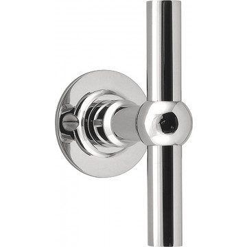 Deurkruk paar FERROVIA FVT110/52 T- ongeveerd op 52 mm rozet gepolijst RVS