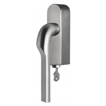 Draaikiepgarnituur Gensler RIVIO GL100-DKLOCK-O afsluitbaar rechtsdraaiend mat RVS