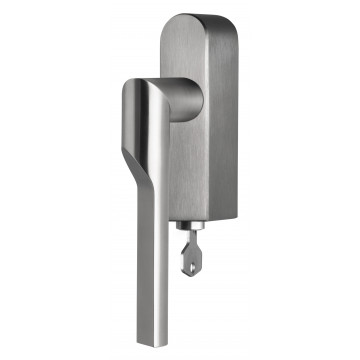 Draaikiepgarnituur Gensler RIVIO GL101-DKLOCK-O afsluitbaar rechtsdraaiend mat RVS