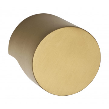Voordeurknop Gensler RIVIO GL200V vaste voordeurknop PVD mat goud RVS-304