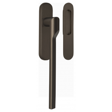 Hefschuifdeurbeslag set Gensler RIVIO GL231 massieve brons