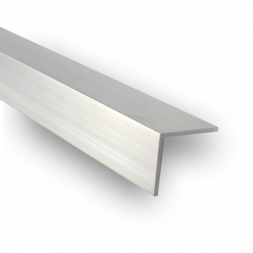 Aluminium hoekprofiel 50 x 50 x 2 mm AW-6060