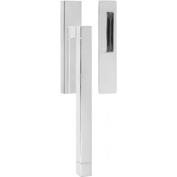 Hefschuifdeurbeslag Jan des Bouvrie SQUARE JB230Y massieve incl. cilindergat PC69 gepolijst RVS
