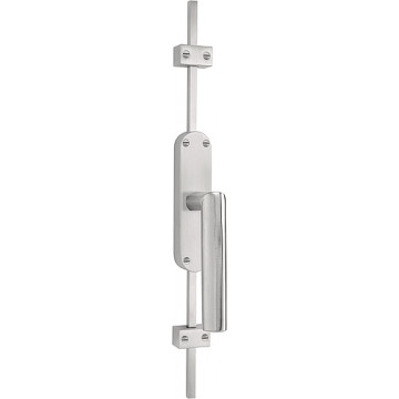 Krukespagnolet inclusief vier geleiders BASICS KO-LB8-19krukespagnolet massief inclusief vier geleiders twee eindstukjes en twee stangen mat RVS linksdraaiend