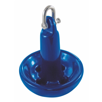 Pilz anker met D-sluiting, 4,5kg