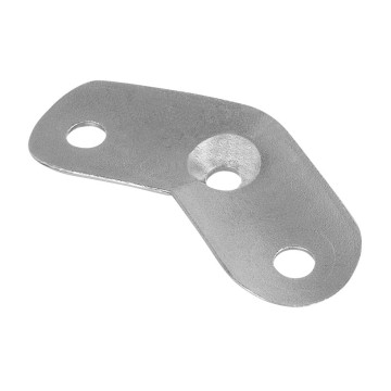 Railinghouder 135° buis 42,4 mm RVS-304 mat geslepen model 1801