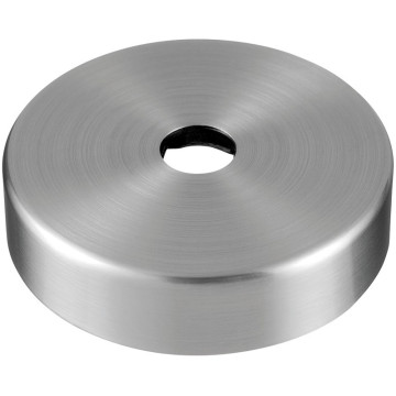 Afdekkap voor leuningdrager buis 12 mm RVS-316 mat geslepen model 0519 Afdekkap voor leuningdrager buis 12 mm RVS-316 mat geslepen model 0519
