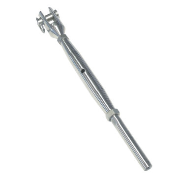 Wantspanner gaffel/draadterminaal M6/4 mm RVS-316