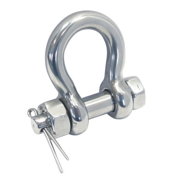 Harpsluiting met borgbout 25 mm RVS-316