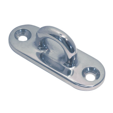 Oogplaat ovaal 75 mm RVS-316 Oogplaat ovaal 75 mm RVS-316