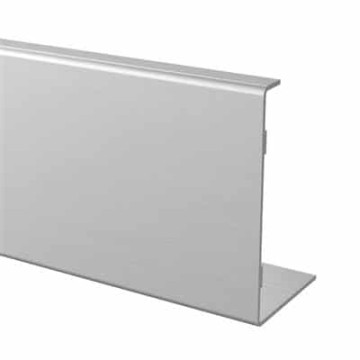 Afdekprofiel Easy Glass Up zijmontage lengte 5000 mm model 6625 aluminium (geanodiseerd)