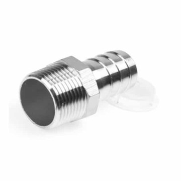 Slangpilaar bu draad BSP, 1/8 inch x 7 mm RVS-316 (A4)