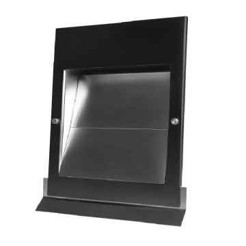 Design gevelkap met terugslagklep PREMIUM LINE SIGMA Ø 150 mm RVS zwartgrijs gecoat