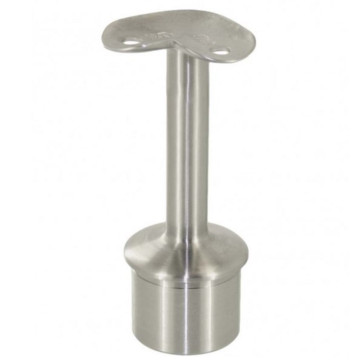 Railingsteun verstelbaar 33,7 x 2,0 mm ligger buis 33,7 mm RVS-304 mat geslepen model 0341