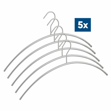 5x Kledinghanger 8mm, open oog, RVS-304 5x Kledinghanger 8mm, open oog, RVS-304