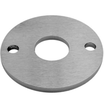 Flens Ø 100 x 6 mm gat Ø 34 mm RVS-304 mat geslepen