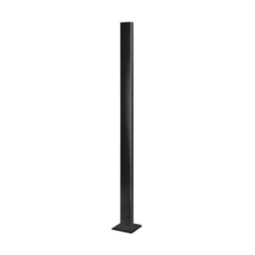 Baluster Square Line 60 x 30 x 2,6 mm 1000 mm RVS-316 mat zwart model 4901