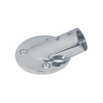 Railingflens rond 30 graden, 22mm RVS-316 (A4) Railingflens rond 30 graden, 22mm RVS-316 (A4)