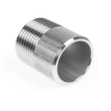 Lasnippel BSP, 1/2 inch x 35 mm RVS-316 (A4) Lasnippel BSP, 1/2 inch x 35 mm RVS-316 (A4)