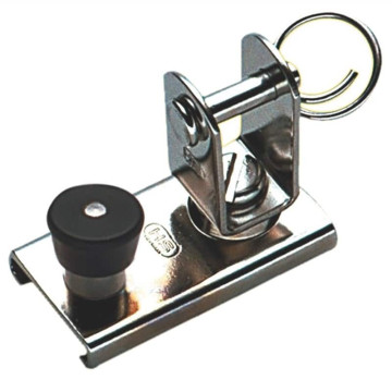 Sprenger genuaslede met gaffeloog profiel 20 x 3 mm lengte 45 mm RVS-304