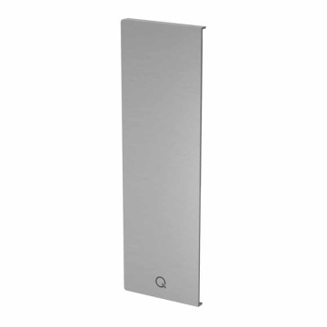 Eindkap Easy Glass Prime Y, zijmontage rechts, 235 x 75 mm, model 8442, aluminium (geanodiseerd)
