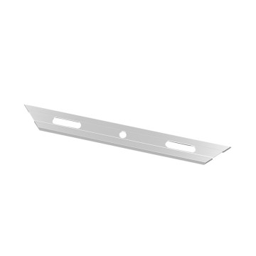Drainageprofiel Easy Glass Pro, topmontage, 620 mm, model 6948, aluminium (geanodiseerd)