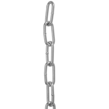 Ketting 4 mm langschalmig DIN 763 per meter RVS-316 (A4)