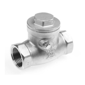 Terugslagklep swingcheck, 1 inch RVS-316 (A4)