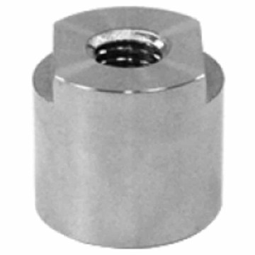 Stelmoer linkse draad M10 RVS-304 mat geslepen