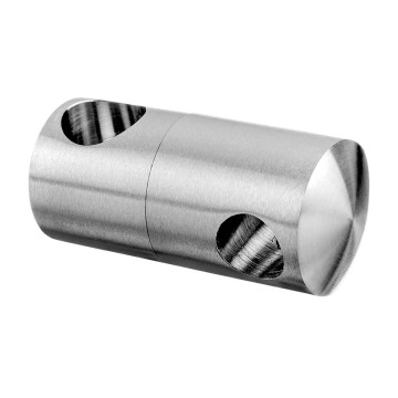 Dwarsstafhouder, staf 12 mm, model 0827, RVS-304 Dwarsstafhouder, staf 12 mm, model 0827, RVS-304