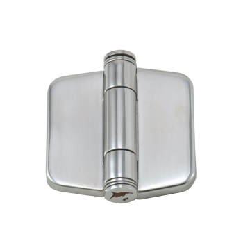 Scharnier met klikbaar afdekkap 42 x 45 mm RVS-316 (A4)