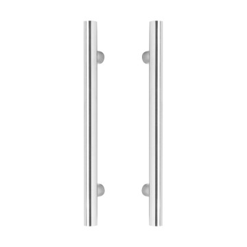 Intersteel Deurgrepen per paar T-vorm 1000x80x30 HoH 800 rvs