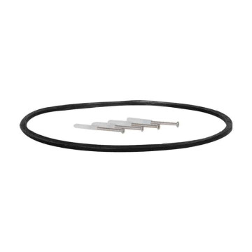 Design gevelkap met terugslagklep PREMIUM LINE KAPPA, Ø 100 mm RVS