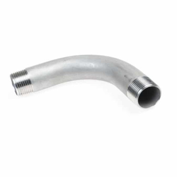 Draadbocht 90 graden BSP, 1.1/4 inch lengte 140 mm