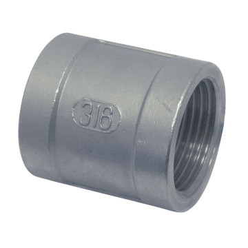Koppelstuk met binnendraad, 1 1/2 inch RVS-316 (A4)