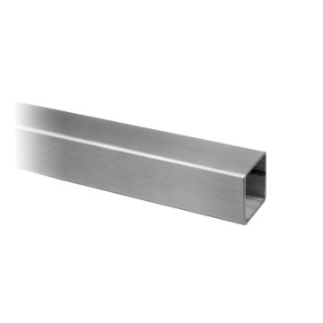 RVS koker 60 x 60 x 2 mm RVS-304 K320 geslepen