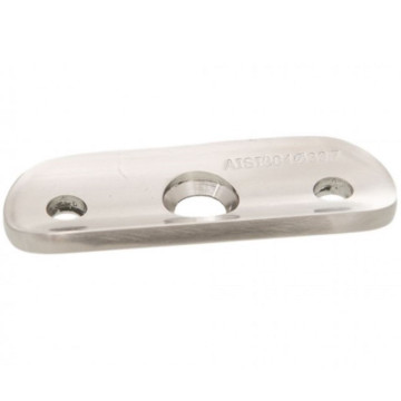 Railinghouder vlak voor ligger 33,7 mm RVS-316 mat geslepen model 3301