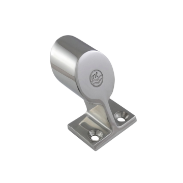 Railingsteun eindstuk 60 graden, 22mm RVS-316 (A4) Railingsteun eindstuk 60 graden, 22mm RVS-316 (A4)