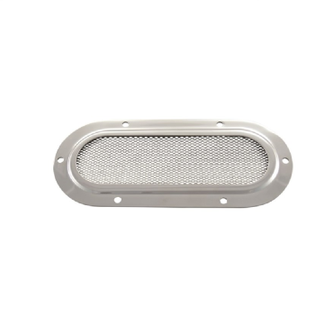 Ventilatiegaas, 180x80mm RVS-316 (A4) Ventilatiegaas, 180x80mm RVS-316 (A4)