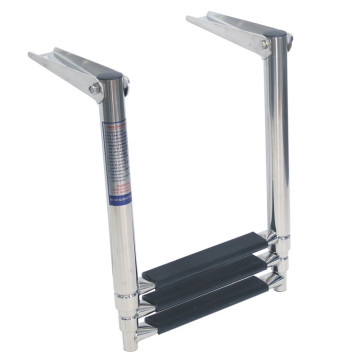 Zwemtrap telescoop 4 treden, 415-1115mm RVS-316 (A4)