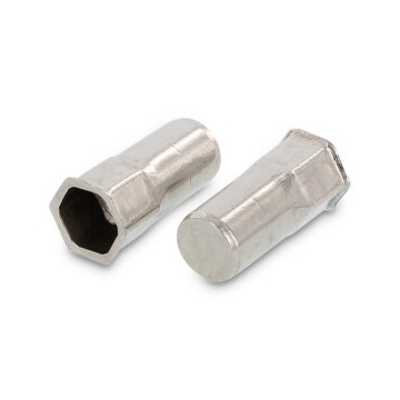 Seko insteekmoer gesloten met gedeeltelijke schacht M3 x 15,5 mm Art. 1028 RVS A4 SW4,9 (250 stuks)