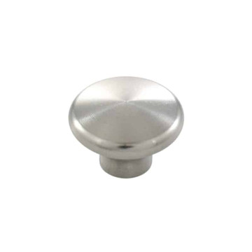 Knop kastdeuren/lades 21 x 24 mm draad M4 RVS-316