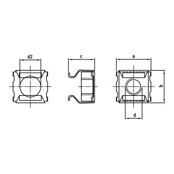 Kooimoer M8 Art. 9039 RVS A2-50 (100 stuks)