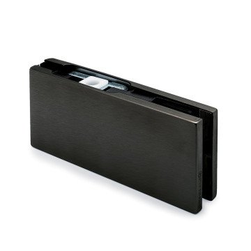 Bovenste schoen Nika  aluminium zwart