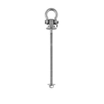 Schroef met beugel, metrische schroefdraad RVS-316 (A4) Schroef met beugel, metrische schroefdraad RVS-316 (A4)