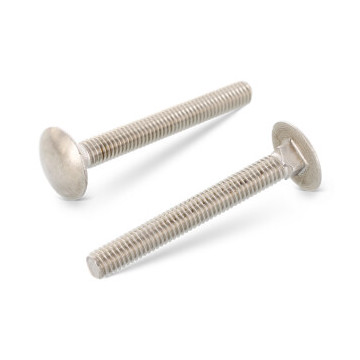 Slotbout M8 x 25 mm DIN 603 RVS A4-70 (100 stuks)
