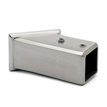 Muur flens 45° voor vierkant buis 20 x 20 mm Aralia RVS-304 mat geslepen Muur flens 45° voor vierkant buis 20 x 20 mm Aralia RVS-304 mat geslepen