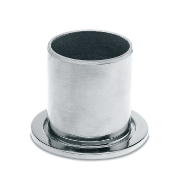 Buis bevestigingsflens Berb voor buis Ø 19 mm zamak chroom look